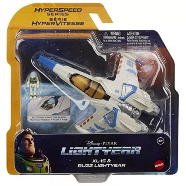 Lightyear: Hyperspeed - XL-15 vadászgép és Buzz Lightyear játékszett