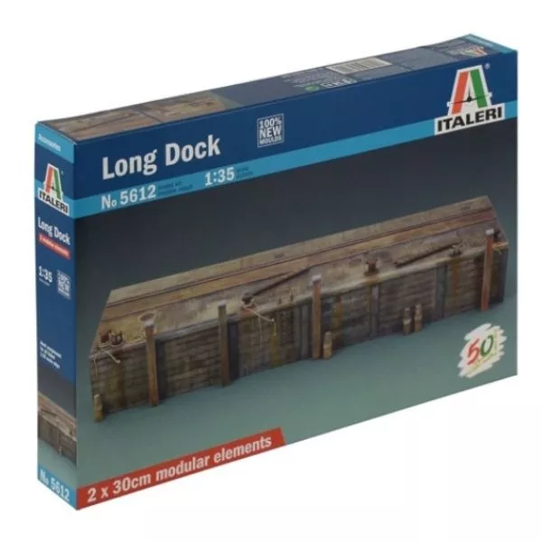 Italeri: Machetă Long Dock - 1:35