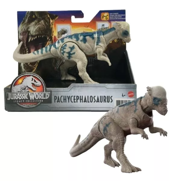 Jurassic World 3: Figurină dinozaur Pachycephalosaurus care poate ataca