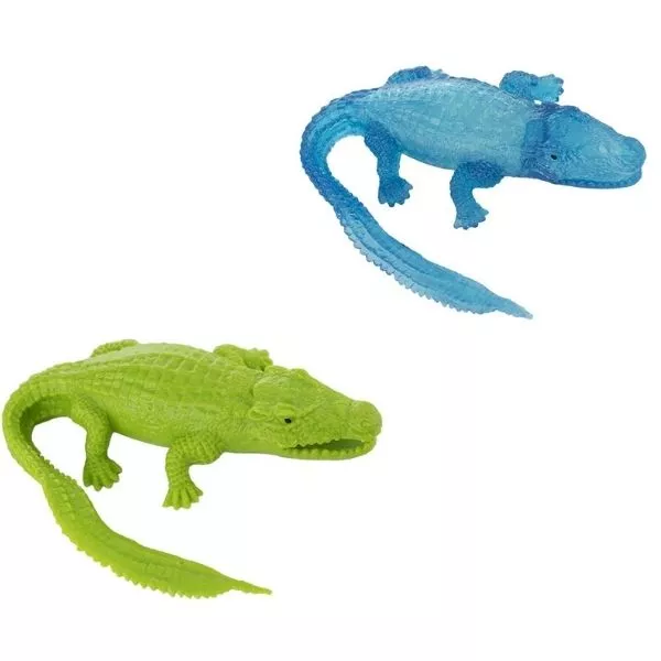 Crocodilo pegajoso e apertável - diversos tipos