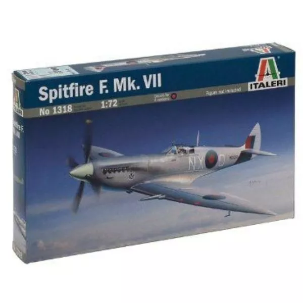 Italeri: Spitfire Mk. VII repülőgép makett, 1:72