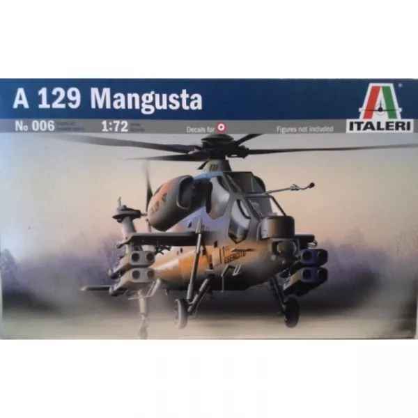 Italeri: Machetă A-129 Mangusta - 1:72