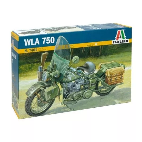 Italeri: WLA 750 motorkerékpár makett, 1:9