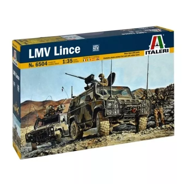 Italeri: LMV Lince 4WD taktikai jármű makett, 1:35