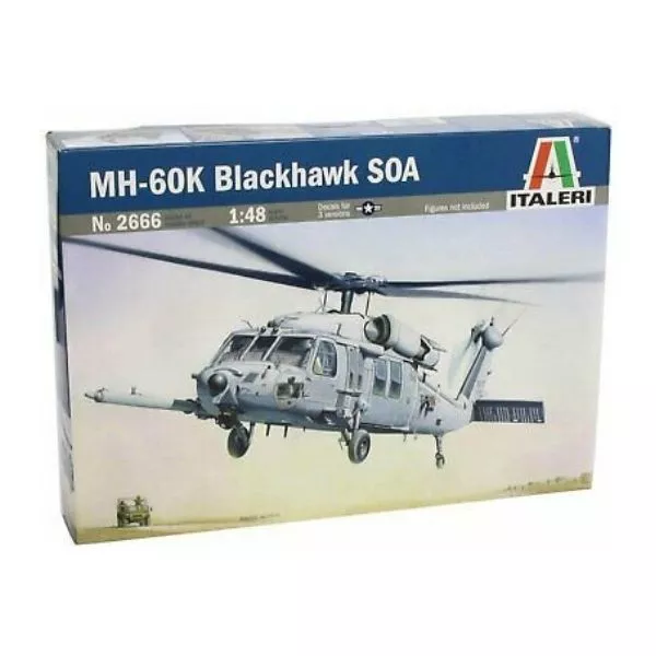 Italeri: MH-60K Blackhawk Soa helikopter makett, 1:48