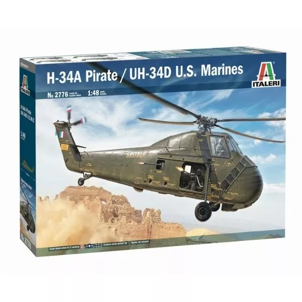 Italeri: Machetă H-34A Pirate /UH-34D US Marines - 1:48