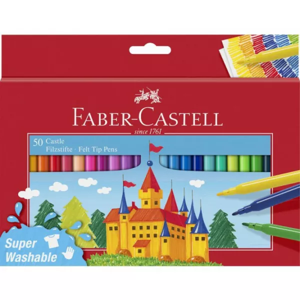 Faber-Castell: Castle filctoll készlet, 50 db-os