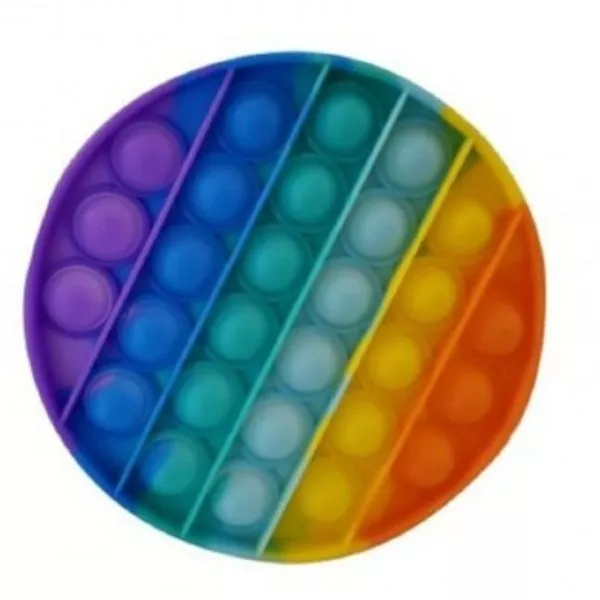 Rainbow Push Popper joc de eliberare a stresului - Cerc