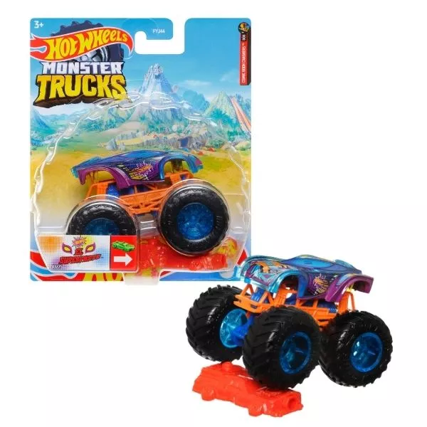 Hot Wheels Monster Trucks: Mașinuță el Superfasto - 1:64