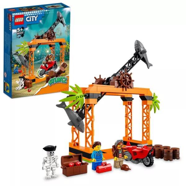 LEGO® City: Stuntz Cápatámadás kaszkadőr kihívás 60342