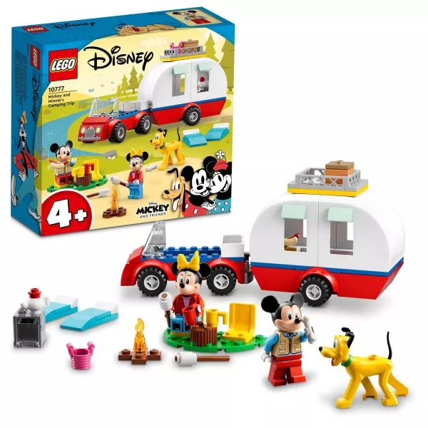 LEGO Mickey & Friends: Camping cu Mickey Mouse și Minnie Mouse - 10777