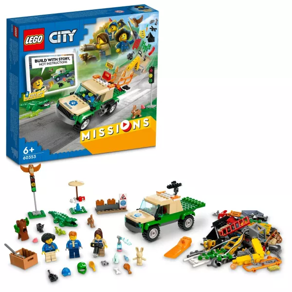 LEGO® City: Missions Vadállatmentő küldetések 60353
