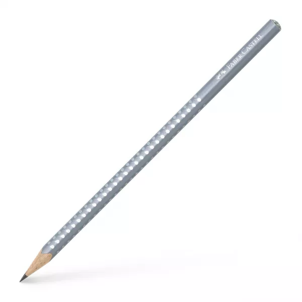 Faber-Castell: Sparkle gyöngyházfényű ezüst grafit ceruza