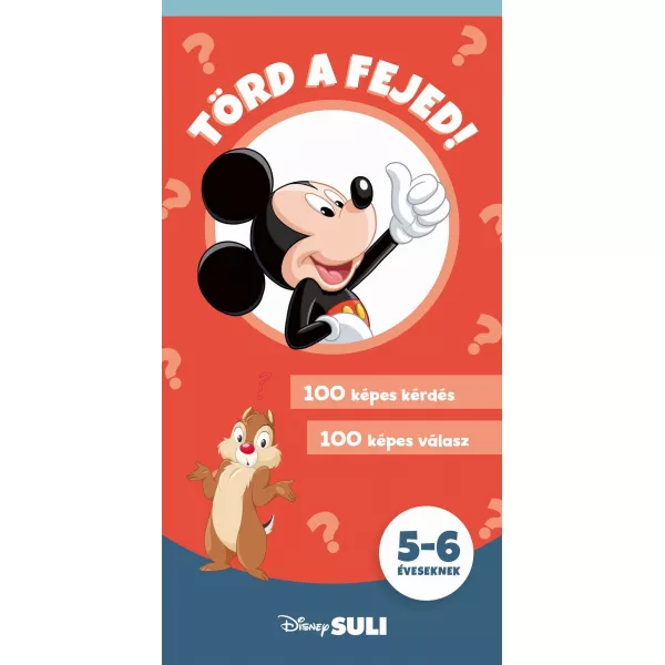 Disney: Gândește-te, pentru copii de 5-6 ani - carte pentru copii, în lb. maghiară