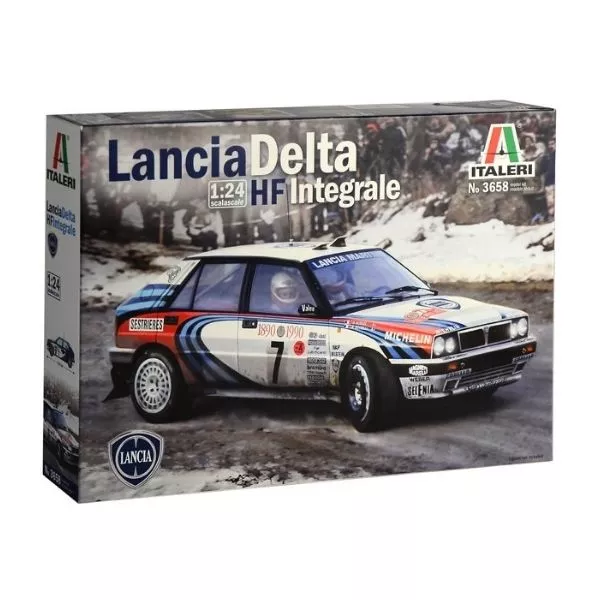 Italeri: Lancia HF Integrale autó makett, 1:24