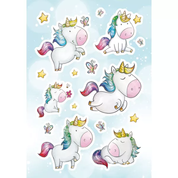 Herma: Set abțibilduri - Unicorni veseli