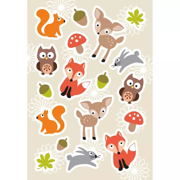 Herma: Set abțibilduri - Animale din pădure