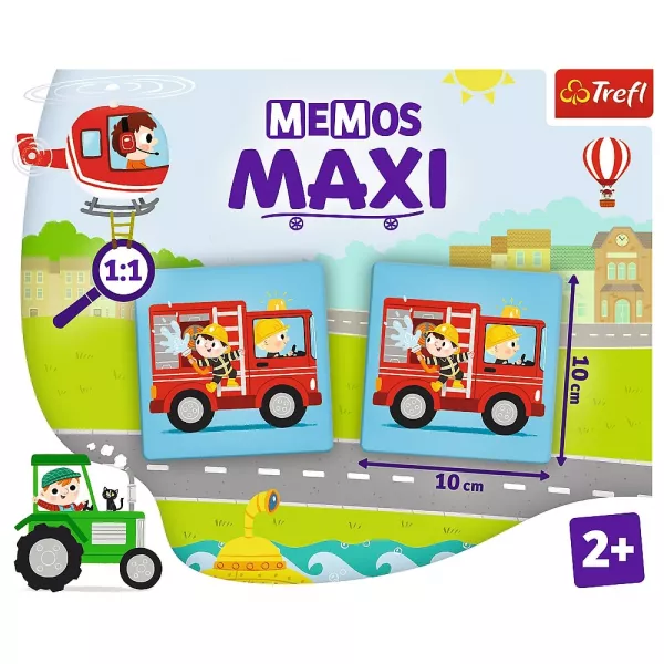 Trefl: Maxi memória játék - Járművek