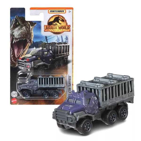 Matchbox Jurassic World 2: Mașinuță Armored Action Transporter