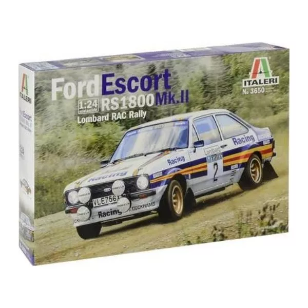 Italeri: макет на кола Ford Escort RS1800, 1:24