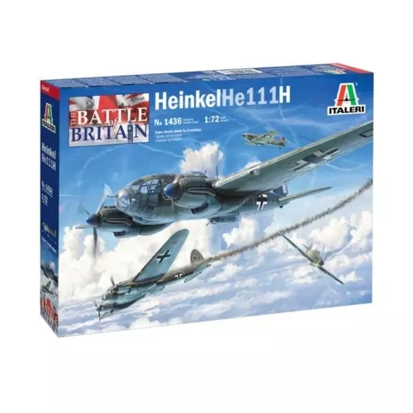 Italeri: Heinkel HE-111 H repülő makett, 1:72