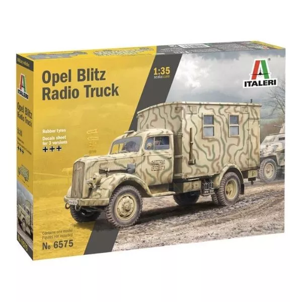 Italeri: Opel Blitz rádiós teherautó makett, 1:35