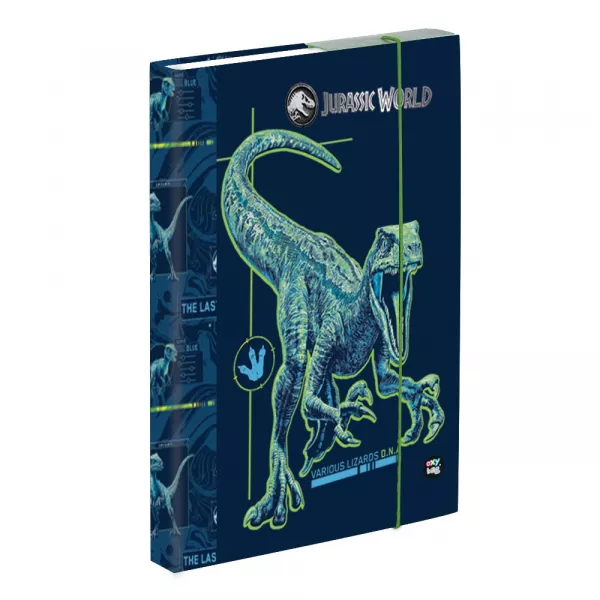 Oxybag: Jurassic Word mintás füzetbox, A4