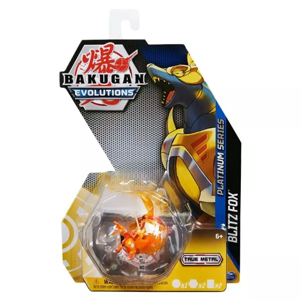 Bakugan Evolutions: Blitz Fox - galben