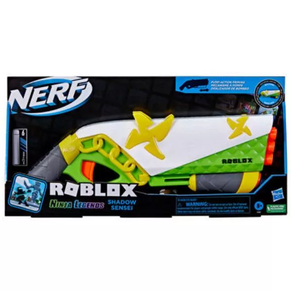 Nerf: Roblox- Ninja Legends Shadow Sensei szivacslövő fegyver