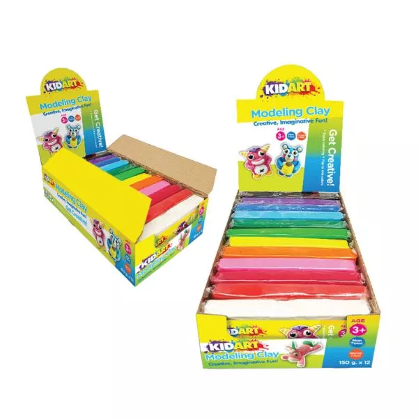 Kid Art : Pâte à modeler colorée, 1 pièce - assorties