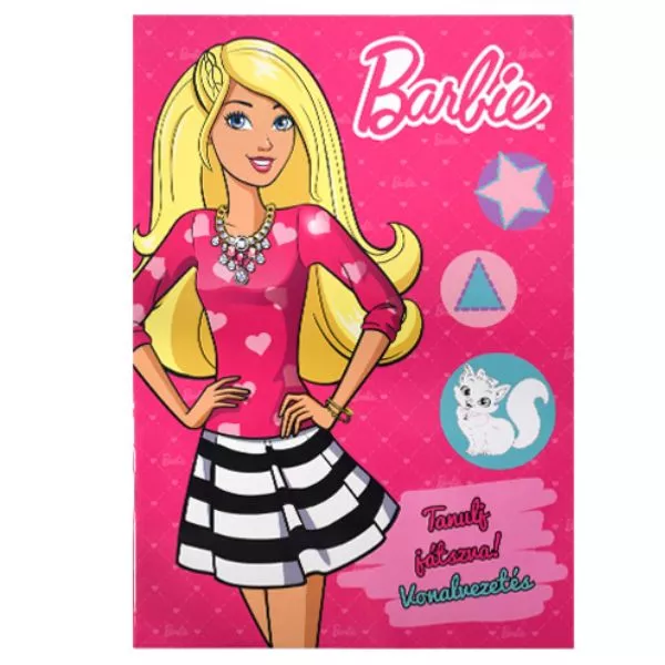 Barbie: Învață jucându-te! Trasarea liniei - educativ în lb. maghiară