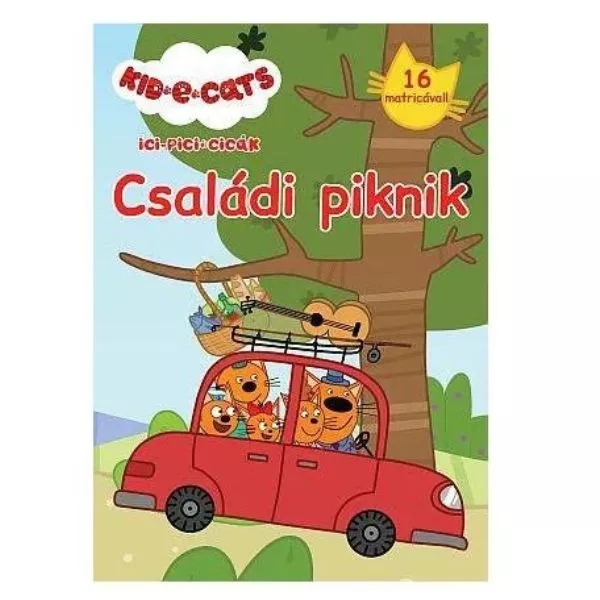 Pisici micuțe: Picnic de familie - carte pentru copii, în lb. maghiară