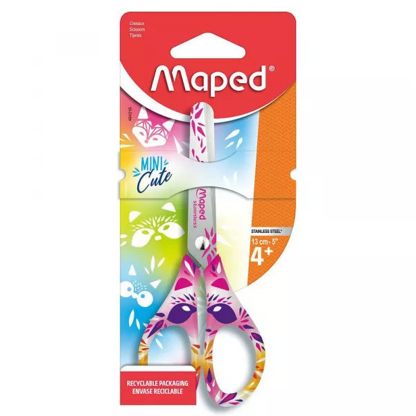 Maped: Mini Cute foarfece pentru copii, 13 cm - roz