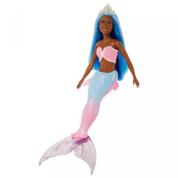 Barbie Dreamtopia: Kék hajú színes sellő