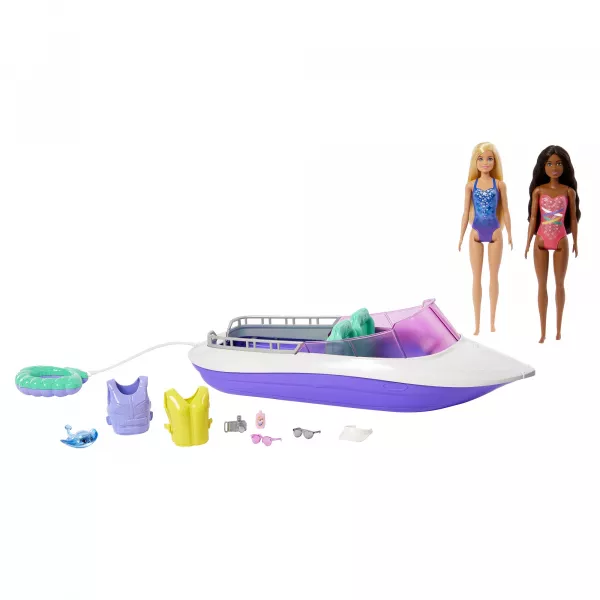 Barbie: Mermaid Power - Barcă cu motor