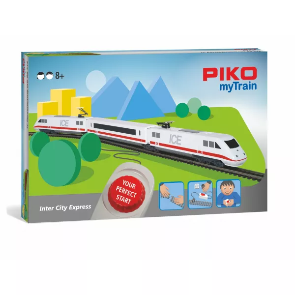 Piko: Set starter myTrain - Tren cu motor electric ICE, DB AG VI
