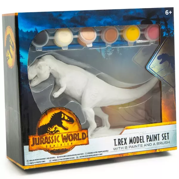 Jurassic World: Világuralom Kifesthető T-rex figura