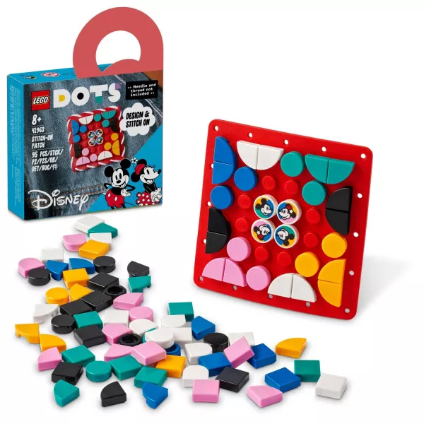 LEGO® DOTS Mickey egér és Minnie egér felvarró 41963