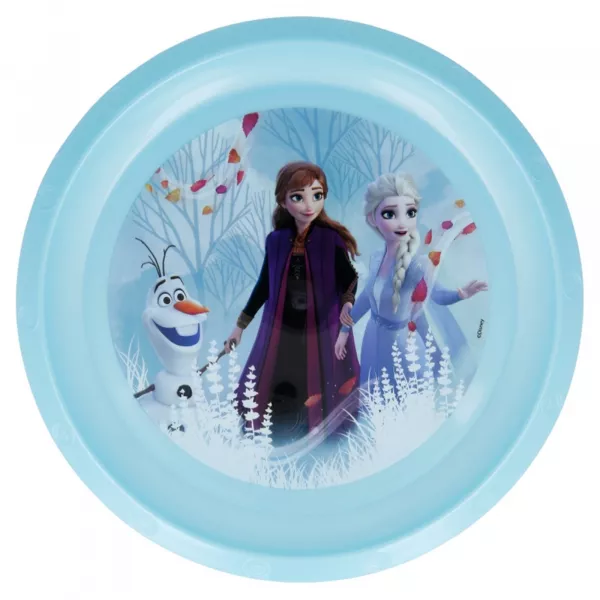 Frozen 2: Anna și Elsa - Farfurie plată din plastic