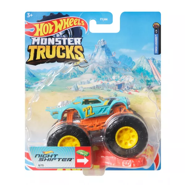 Hot Wheels: Monster Trucks Night Shifter kisautó 1:64