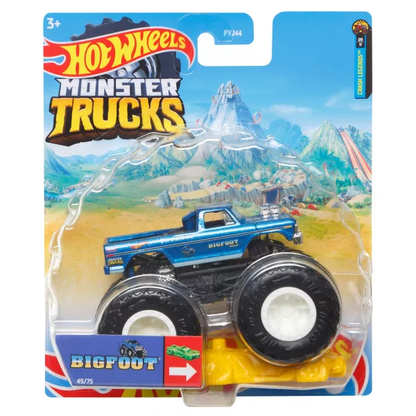 Hot Wheels: Monster Trucks Bigfoot kisautó 1:64