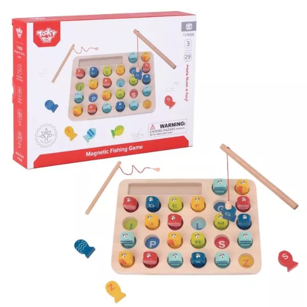 Tooky Toy: Magnetisch visspel van hout