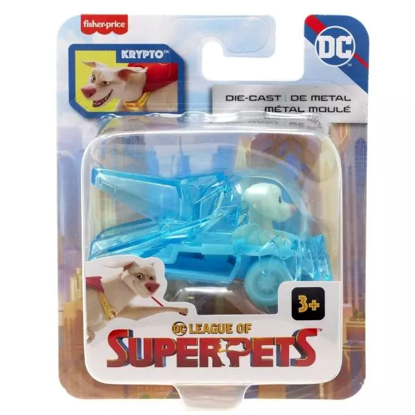 DC League of Super-Pets: Krypto cu vehicul de cristal