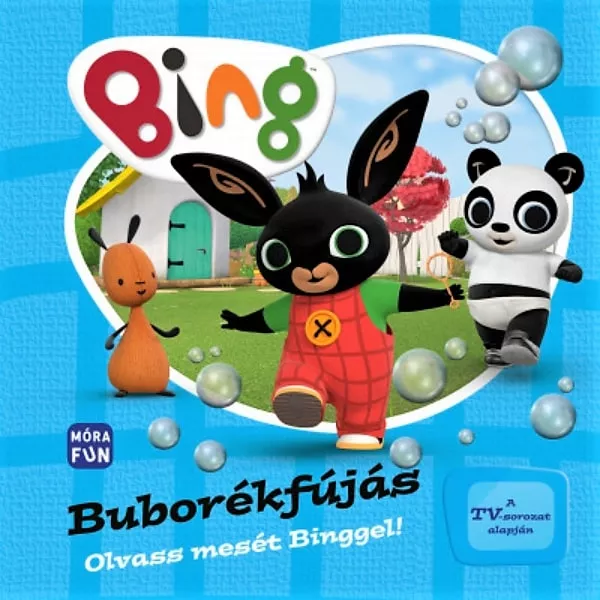 Bing: Baloane de săpun - carte pentru copii, în lb. maghiară