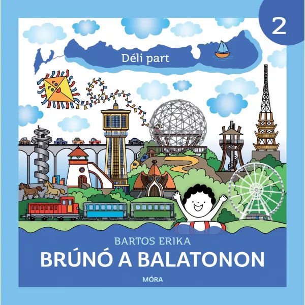 Bartos Erika: Bruno pe lacul Balaton 2. - carte în lb. maghiară