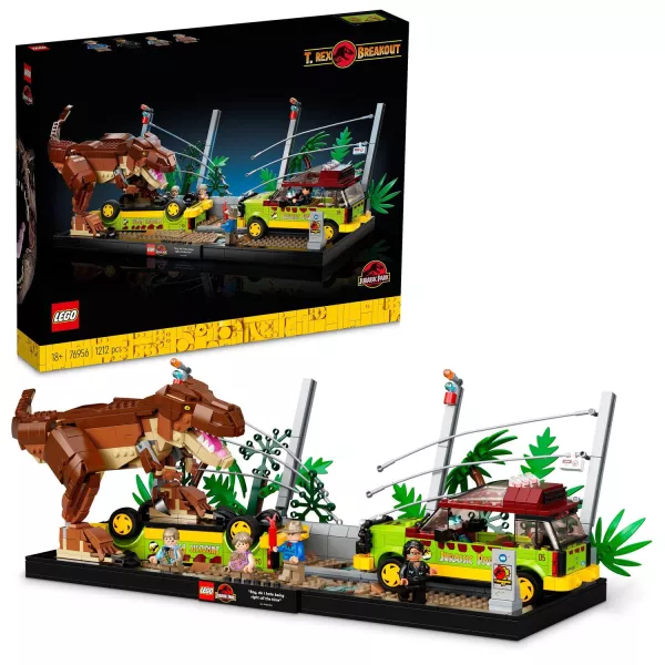 LEGO® Jurassic World: Evadarea lui T. rex - 76956