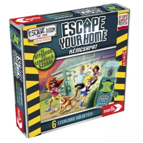 Escape Room: Your Home - Echipa de spioni - joc de societate în lb. maghiară