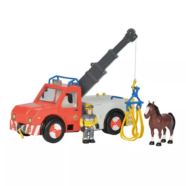 Pompierul Sam: Camionul de tractare Phoenix cu macara și cal