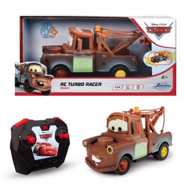 Cars 3: Mater - mașină cu telecomandă, 1:24