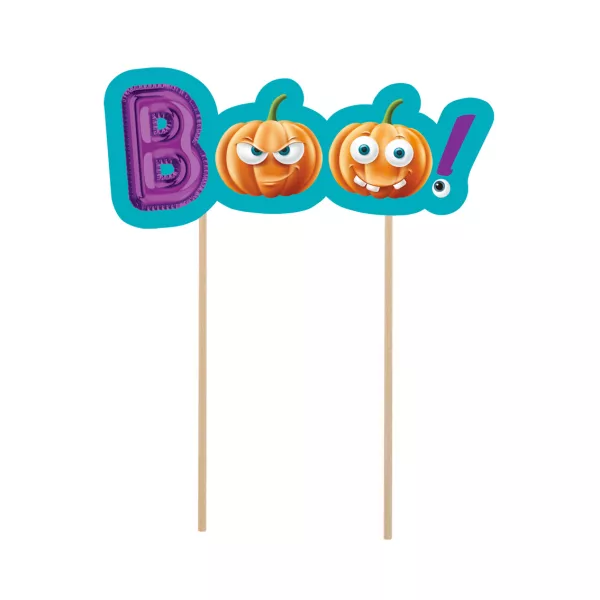 Boo! Decorazione per torta a tema Halloween